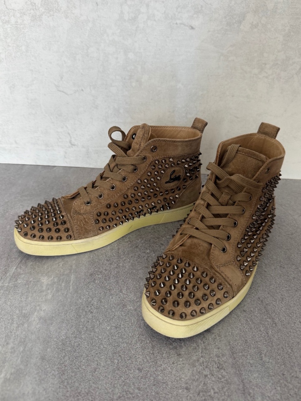 Christian Louboutin Louis Spikes Men’s Sneakers